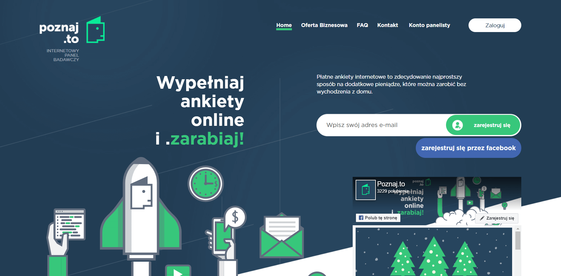 Strona WWW Panel Badawczy Poznaj.To (PanelPBS) Screen Strony WWW Panel Badawczy Poznaj.To (PanelPBS)