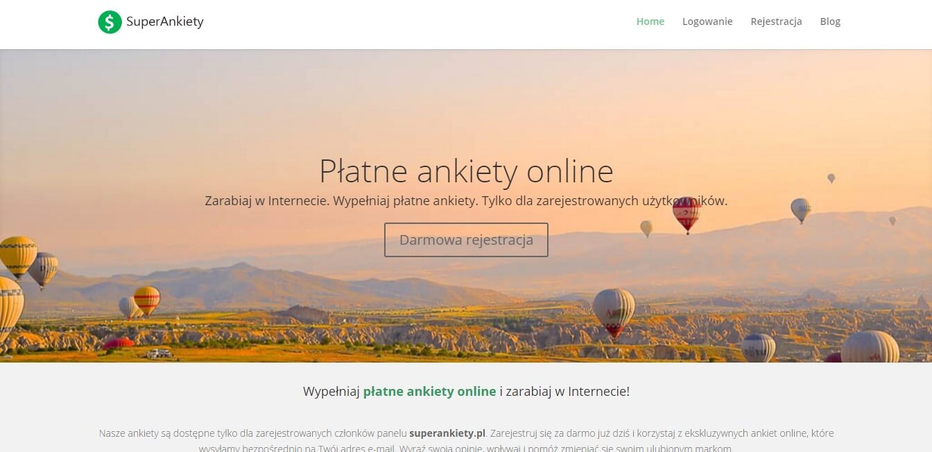 Strona WWW SuperAnkiety.pl Screen Strony WWW SuperAnkiety.pl